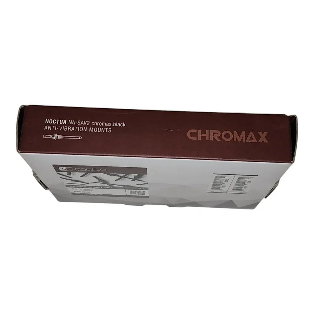 Noctua NA-SAVP1 Chromax Black ANTI-VIBRATION PADS 16x 120mm/140mm